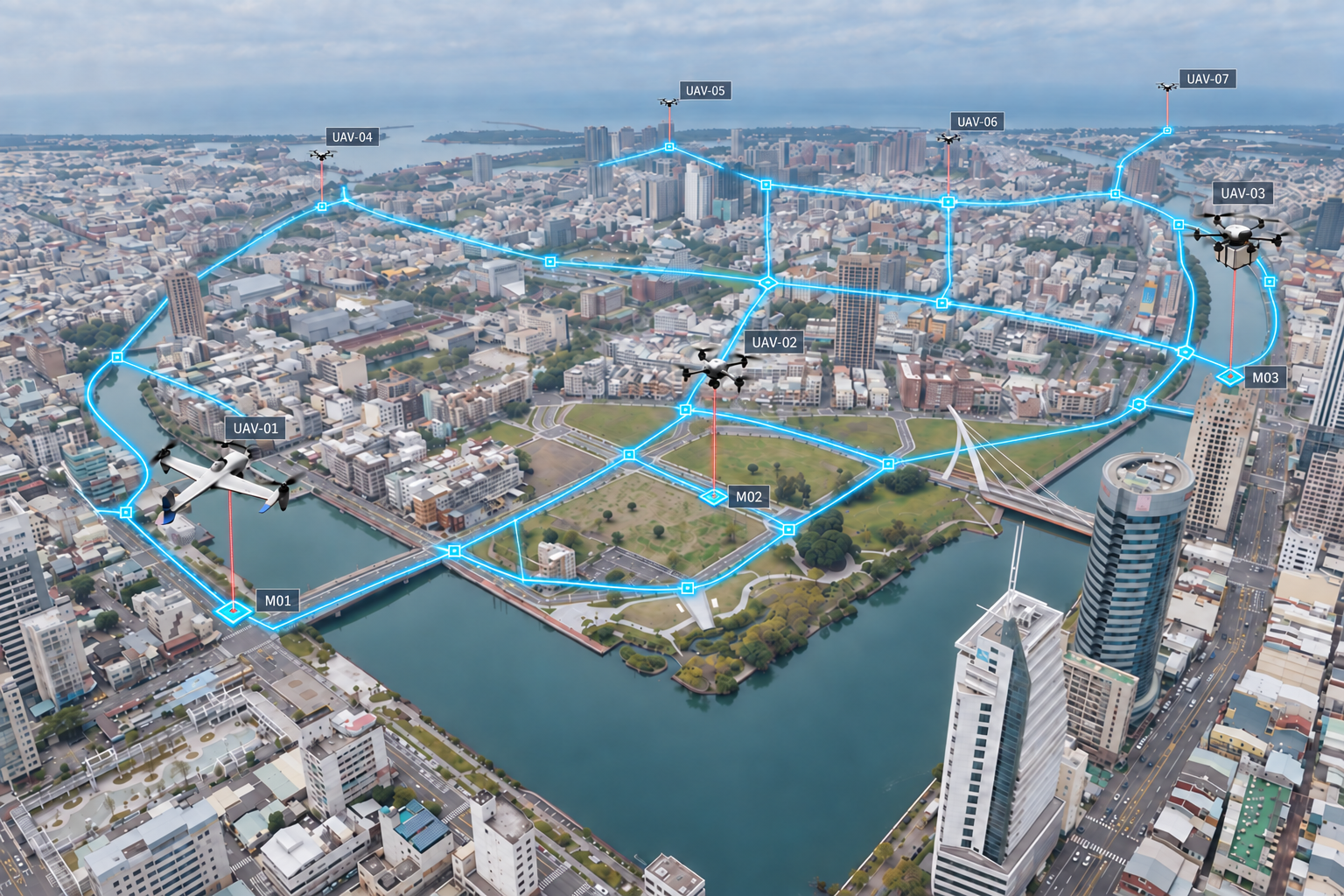 Autonomous operations concept · Not an actual deployment